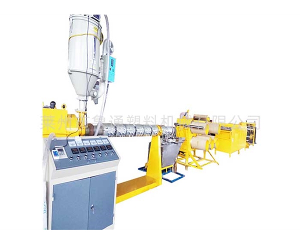 生产塑料圆丝拉丝机，挤出机